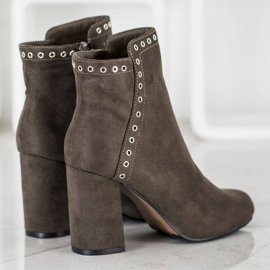 Evento Tyylikkäät saappaat monivärinen vihreä 1