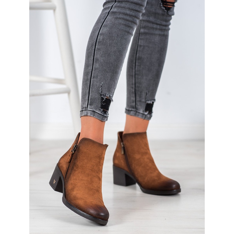 VINCEZA mokkanahkakengät ruskea 2