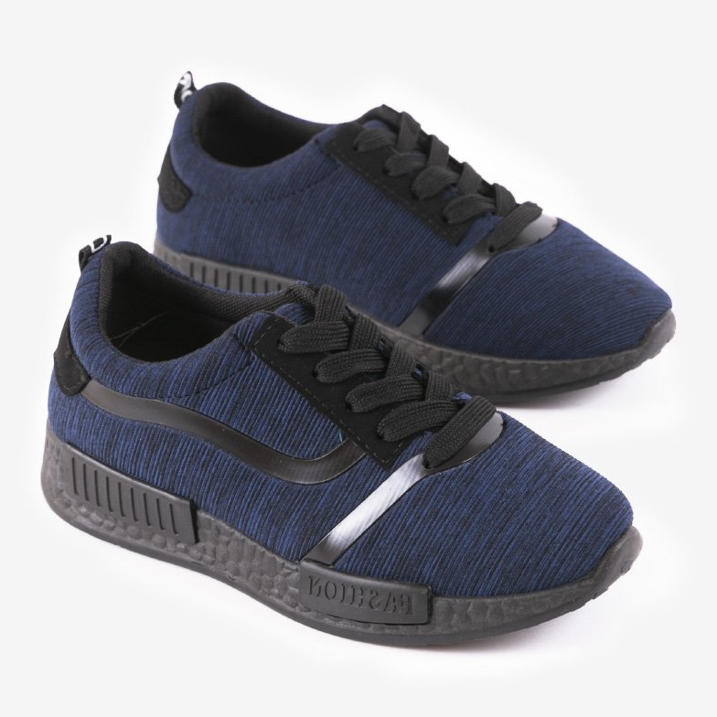 Tummansiniset vaaleat urheilukengät PH-11 musta laivastonsininen 1