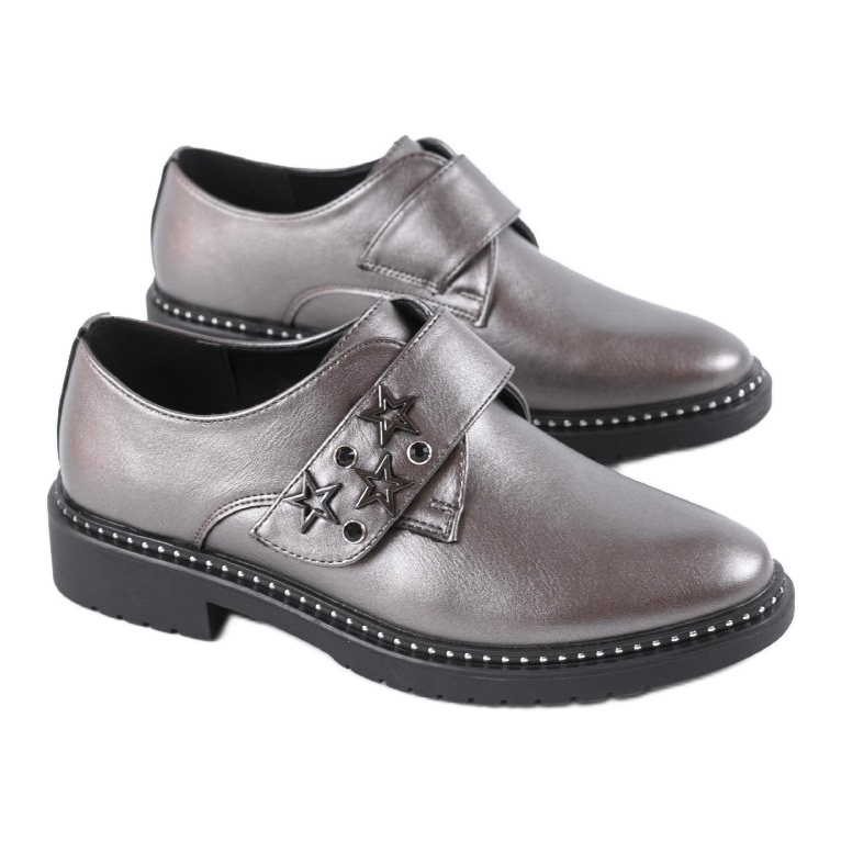 Harmaat naisten kengät C18-6391 1