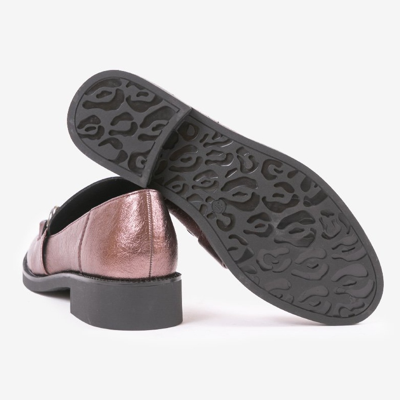 Naisten viininpunaiset liukukengät C18-6292 monivärinen 2