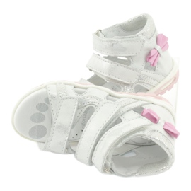 Ren But Sandaalit, joissa on jousi Ren Mutta 1489 valkoinen hopeoitu vaaleanpunainen hopea 1