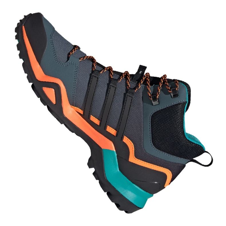 Adidas Terrex Swift R2 Mid Gtx M FV6840 kengät tummansininen sininen vihreä 2