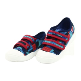 Befado lasten kengät 907P114 punainen laivastonsininen sininen monivärinen 3