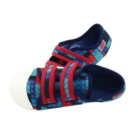 Befado lasten kengät 907P114 punainen laivastonsininen sininen monivärinen 5