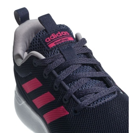 Adidas Lite Racer Cln Jr BB7045 kengät tummansininen vaaleanpunainen 2