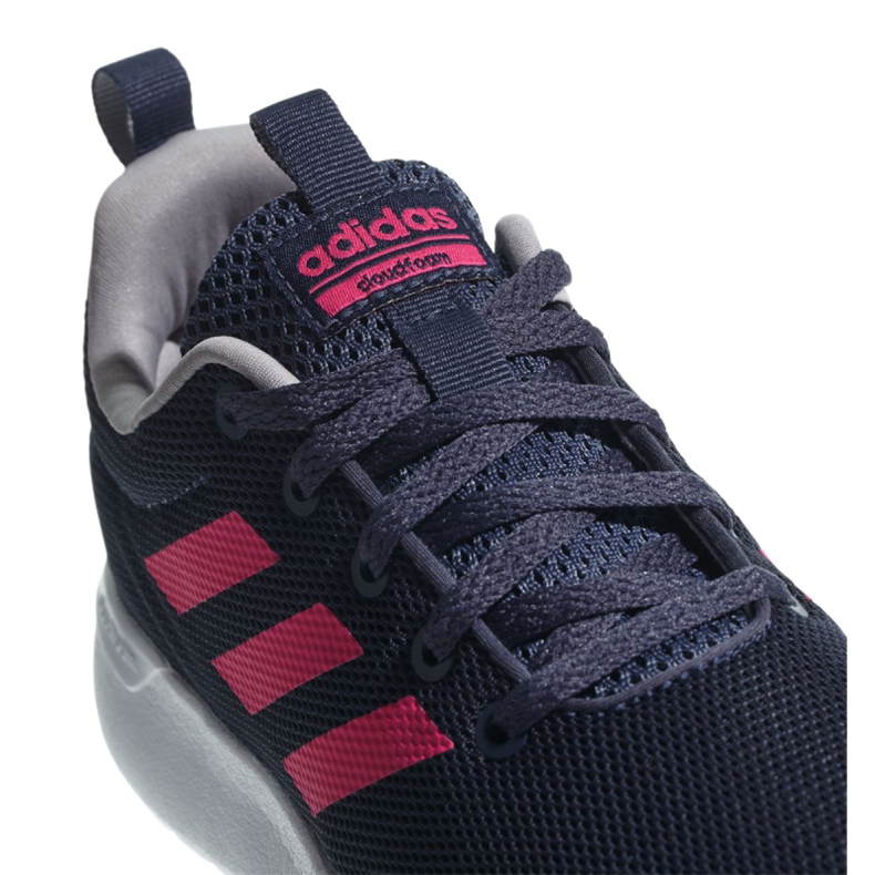 Adidas Lite Racer Cln Jr BB7045 kengät tummansininen vaaleanpunainen 2