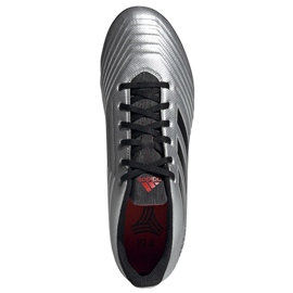 Adidas Predator 19.4 Tf M F35634 jalkapallokengät hopea 2
