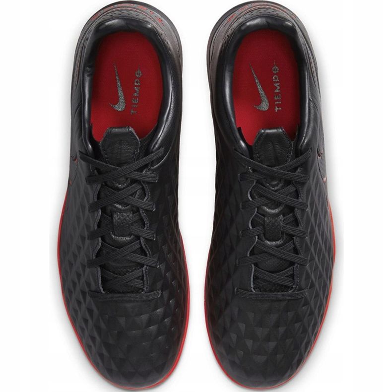 Nike Tiempo Legend 8 Pro M Tf AT6136 060 jalkapallokengät musta musta 1