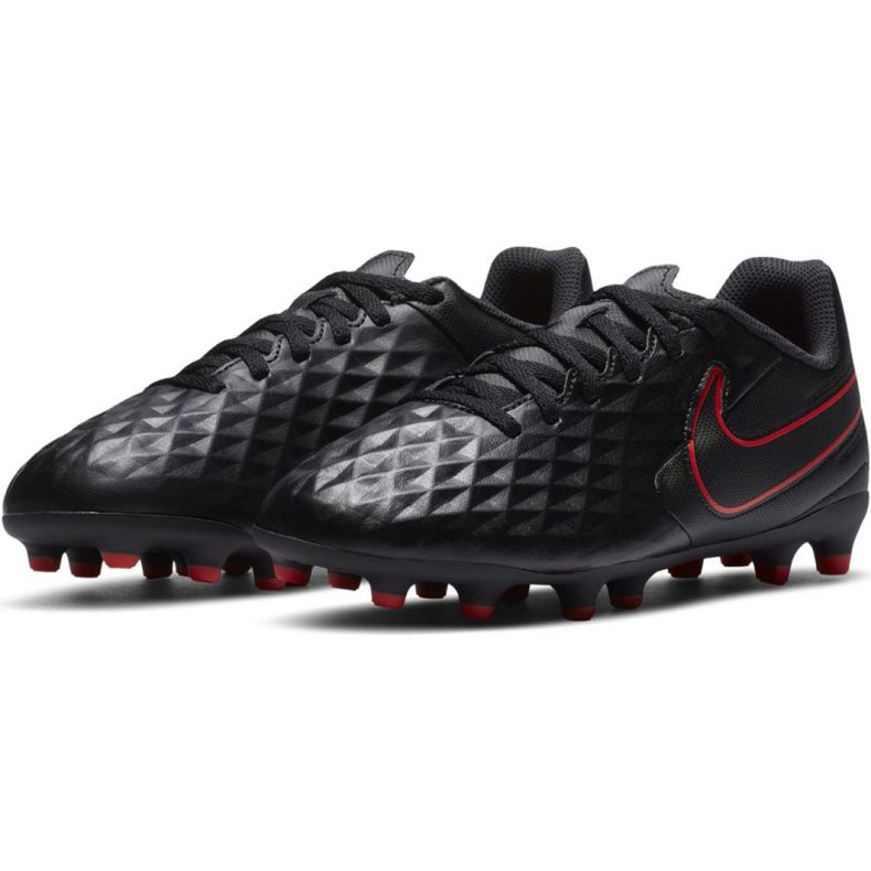 Nike Tiempo Legend 8 Club FG / MG Jr AT5881 060 jalkapallokengät monivärinen musta 2
