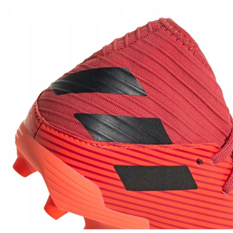 Adidas Nemeziz 19.3 Fg Jr EH0492 jalkapallokengät punainen punainen 2