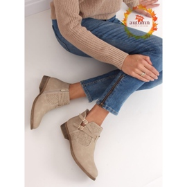 Naisten beige kengät CH2003 Beige ruskea 1