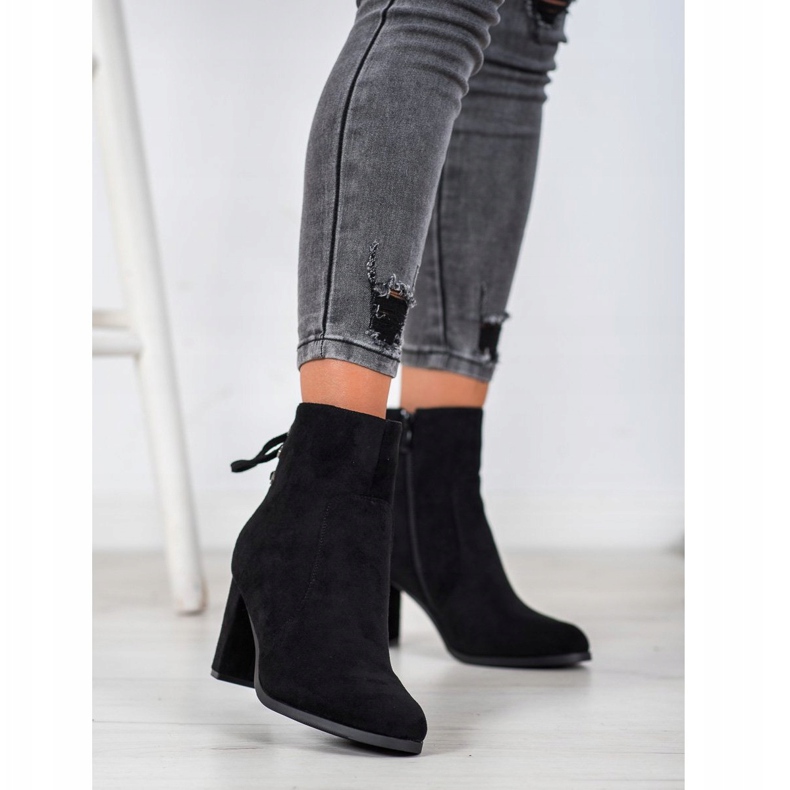 Sidotut saappaat VINCEZA -postissa musta 2