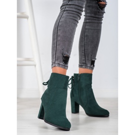 Sidotut saappaat VINCEZA -postissa vihreä 1