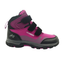 Mttrek Velcro -saappaat MT TREK 011 fuksia musta violetti vaaleanpunainen 6