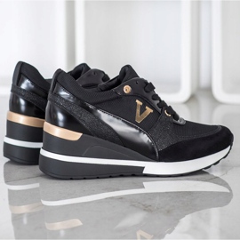 Vinceza Vincez Wedge -lenkkarit musta 2