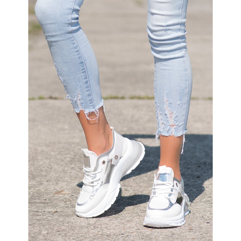 Marquiz Tyylikkäät lenkkarit valkoinen 2