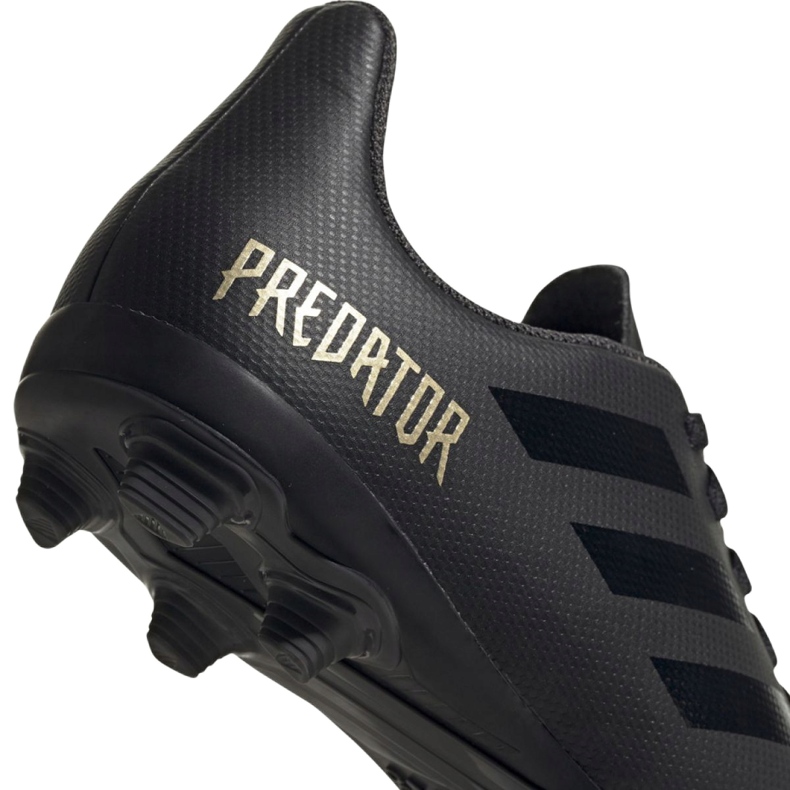 Adidas Predator 19.4 FxG Jr EF8989 jalkapallokengät musta 3