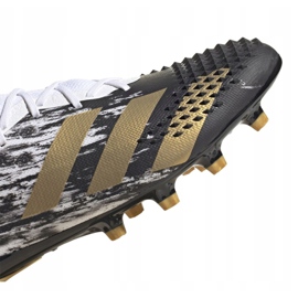 Adidas Predator 20.1 Low Ag M FW9747 jalkapallokengät musta, valkoinen, musta, kulta valkoinen 2