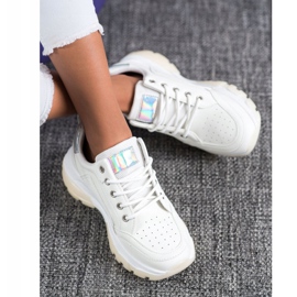 SHELOVET Eco -nahka lenkkarit valkoinen 2