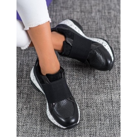 Bestelle Slip-on lenkkarit alustalla musta 2