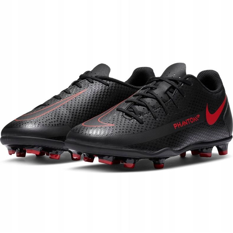 Nike Jr Phantom Gt Club FG / MG CK8479 060 jalkapallokengät monivärinen musta 1