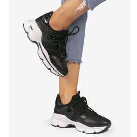 Mustat Lycra -lenkkarit C947 2 Mustat Lycra -lenkkarit C947 2