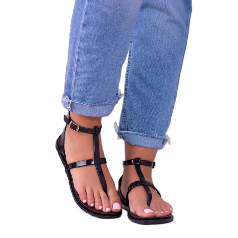 Lu Boo Sandaalit Roomalaiset, Japanilainen Lento Musta 2