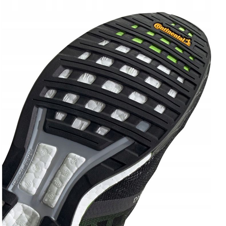 Juoksukengät adidas Adizero Boston 9 m M EG4657 musta vihreä 1