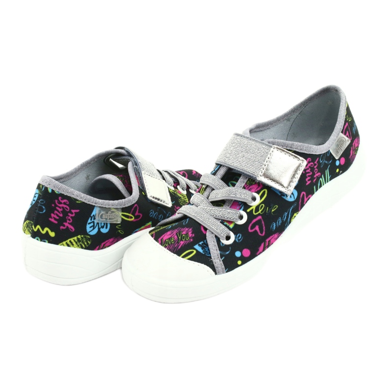 Befado lasten kengät 251Q137 musta harmaa monivärinen 2