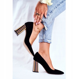 PV3 Naisten Avokkaat Visconi Suede Musta 7417302/200 2