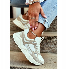 Naisten lenkkarit Big Star White GG274657 valkoinen 2