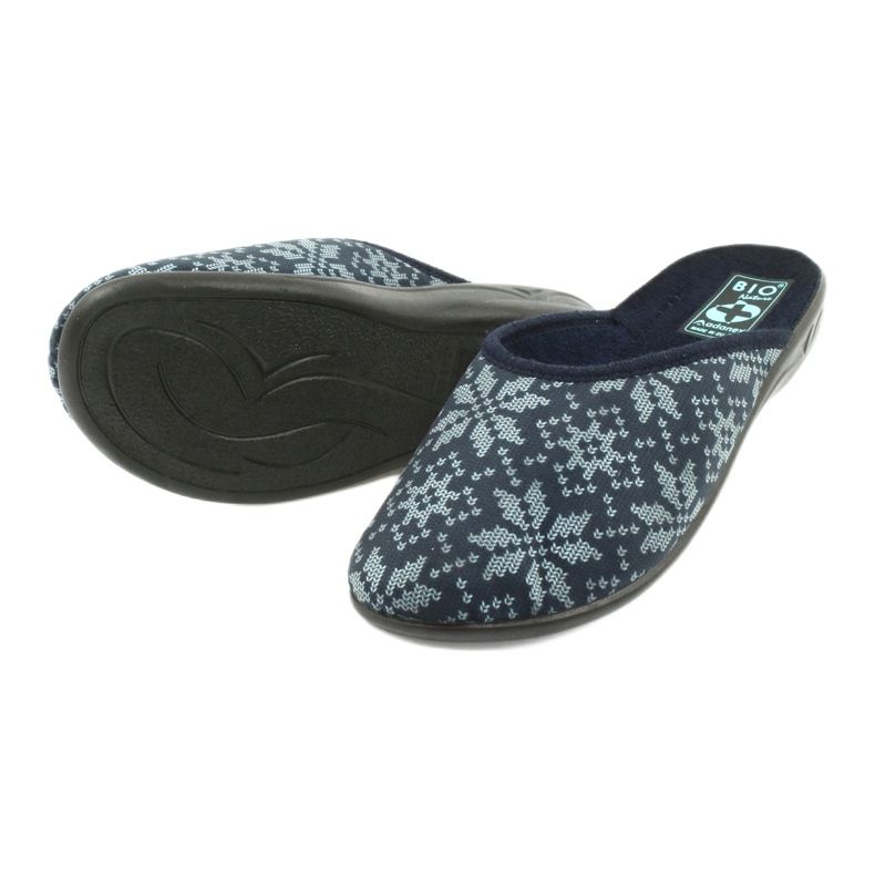 Velour -tossut Adanex 25405 Navy blue tummansininen sininen 3