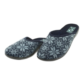 Velour -tossut Adanex 25405 Navy blue laivastonsininen sininen 2