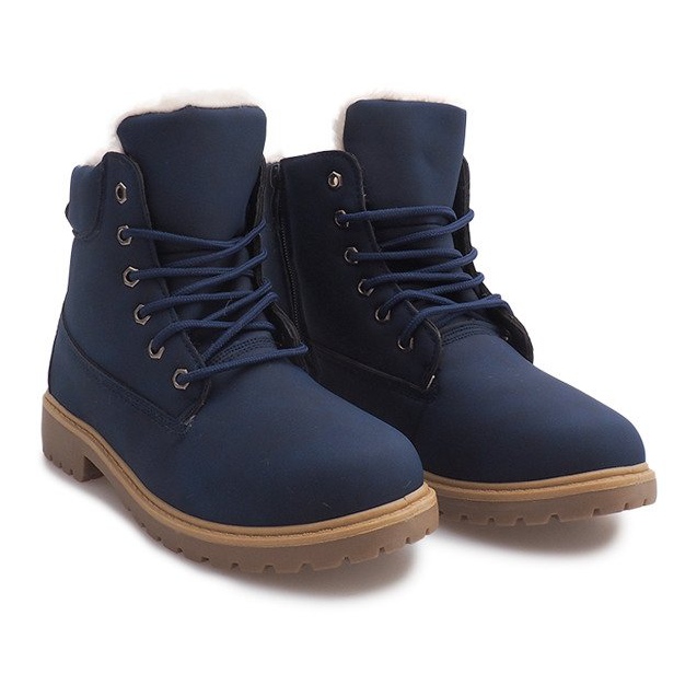 Lämmin Timberki-jousi TL0130-3 Navy blue tummansininen 1