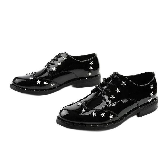 Mustat naisten kengät C18-37117 2