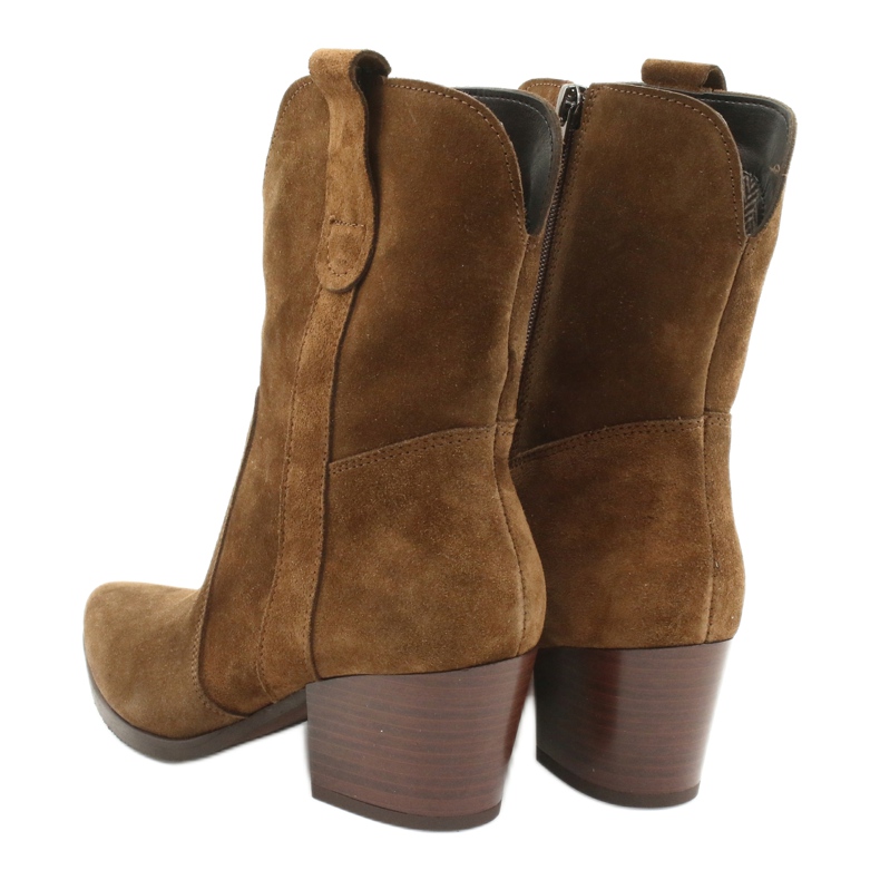 Gamis 4009 mokkanahkaiset cowboy -saappaat ruskea 3