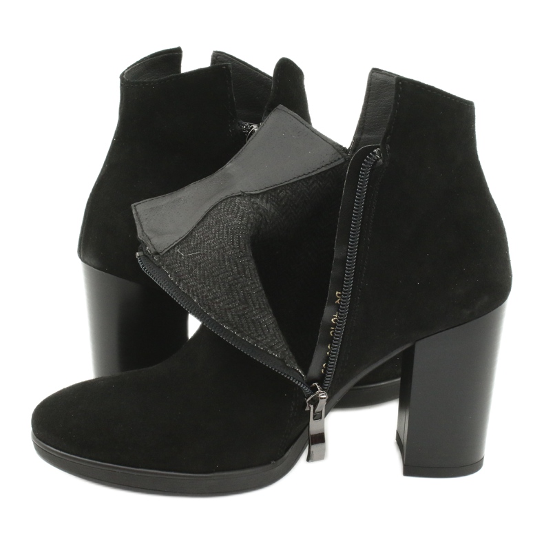 Gamis Nahkaiset mokkanahkanilkkurit 4018 mustat 4