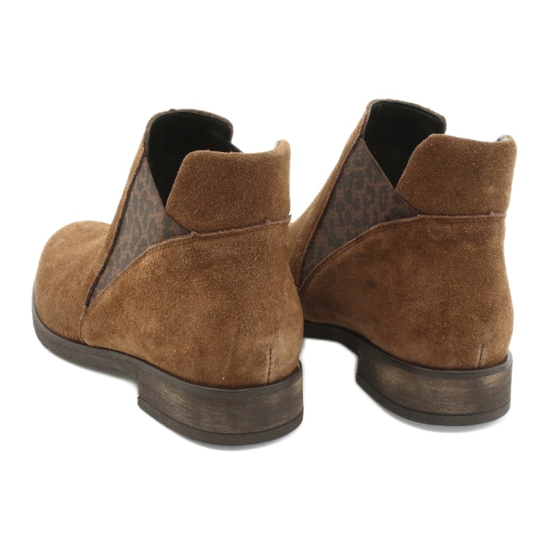 Gamis Mokkanahkaiset nilkkurit 4036 ruskea 5