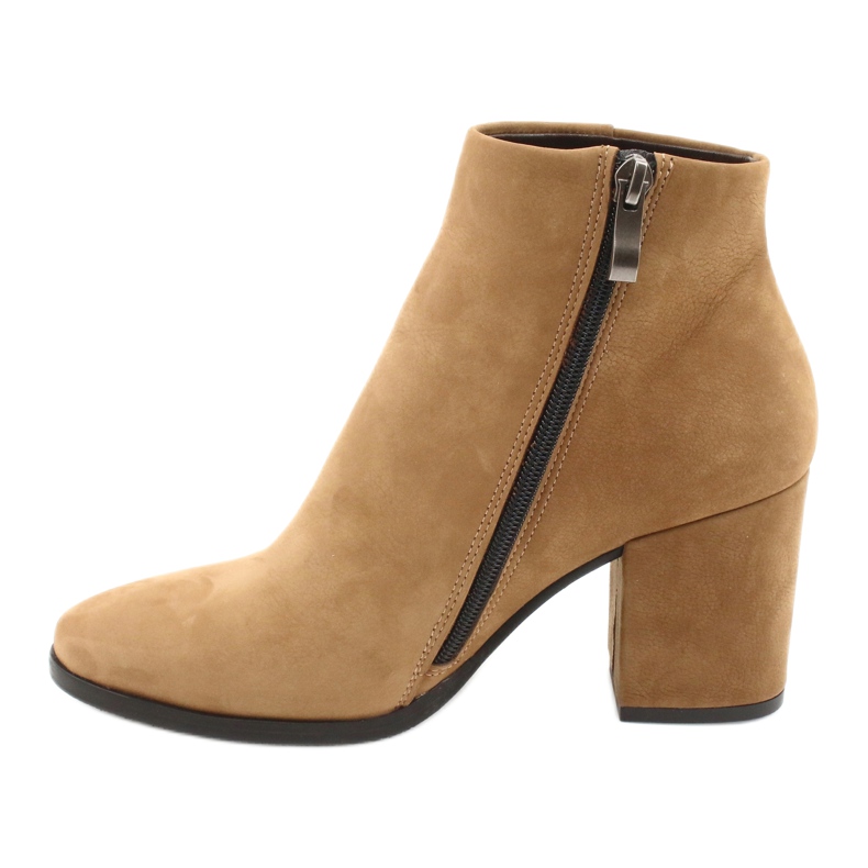 Kaniowski Naisten nahkakengät K-0307 Toffee/Beige 1