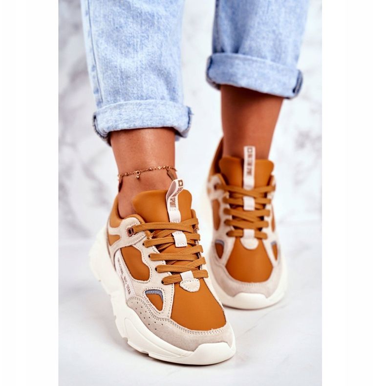 Naisten lenkkarit Big Star Beige GG274653 2