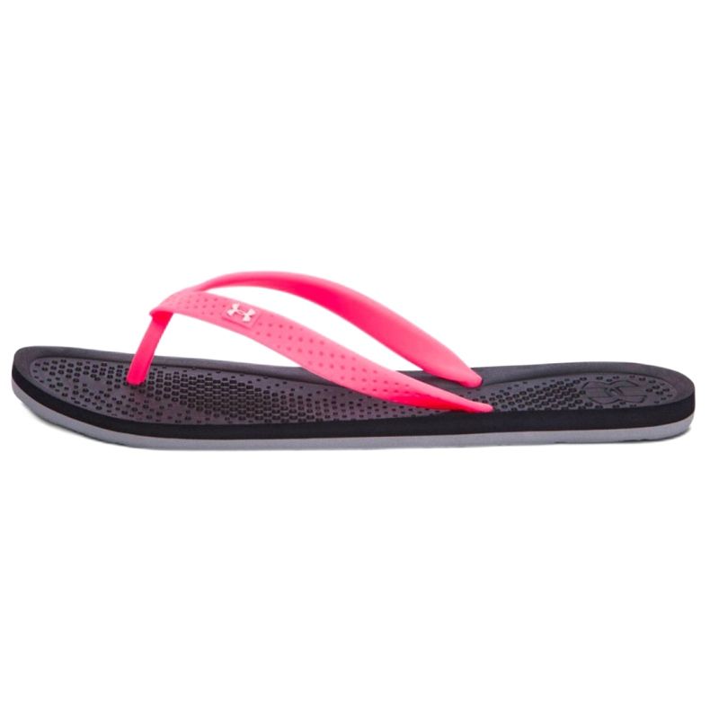 Under Armour Atlantic Dune W 1252540-006 tohvelit musta vaaleanpunainen 2