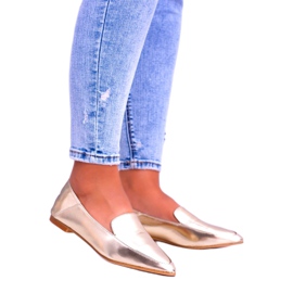 Golden Mirror Naisten Loaferit Lu Boo Mireldo kultainen 3