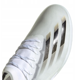 Adidas X Ghosted.1 In M EG8171 jalkapallokengät valkoinen musta, valkoinen, kulta 3