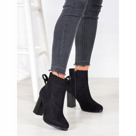 Goodin Saappaat koristeellisella sidonnalla musta 2