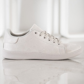 SHELOVET Harmaat mokkanahkatossut 1