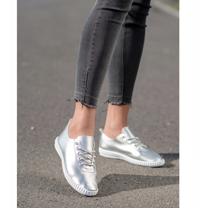 SHELOVET Hopea lenkkarit Eco -nahkaa 1