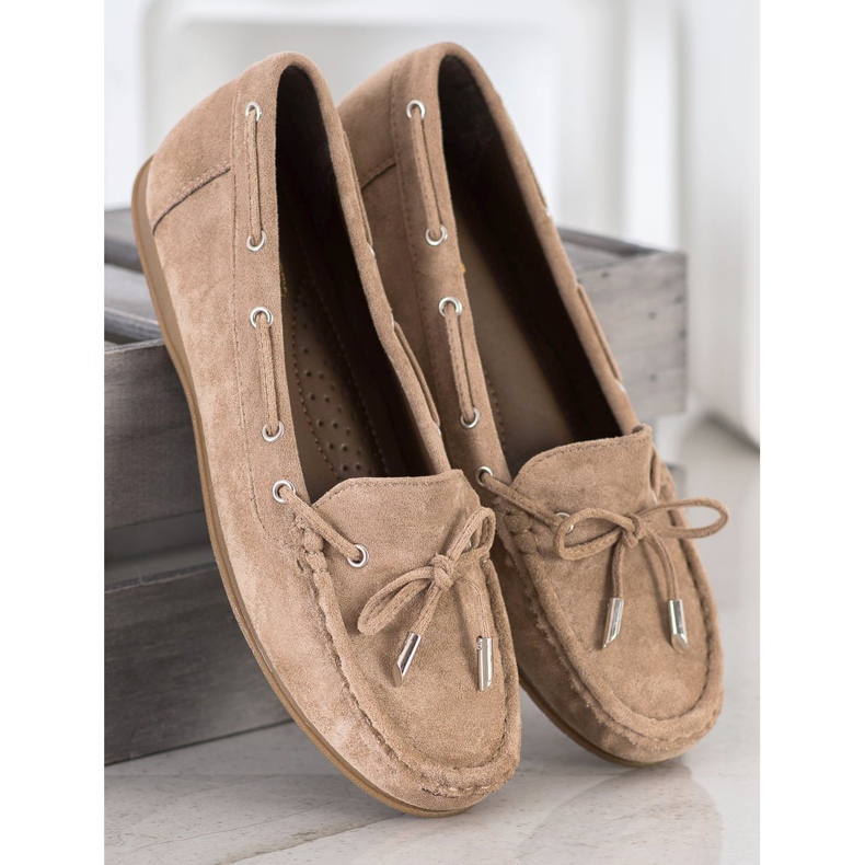 SHELOVET Rento Beige Loafers 2