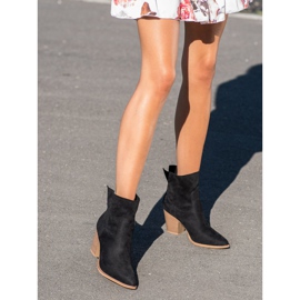 Erynn Korkeat cowboy -saappaat musta 1