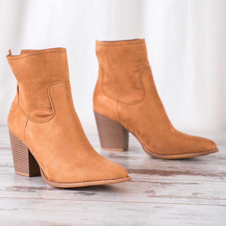 Erynn Korkeat cowboy -saappaat ruskea 1